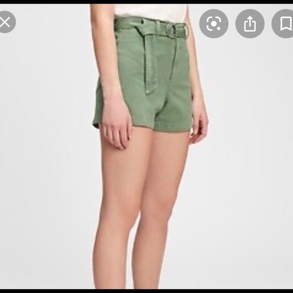 NWT Gap 4 inch high rise shorts size 10 - Picture 6 of 6